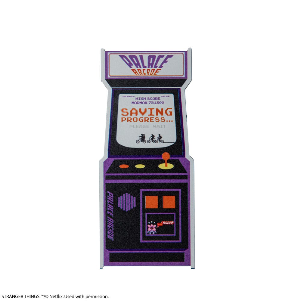 Stranger Things Lesezeichen Arcade Metal