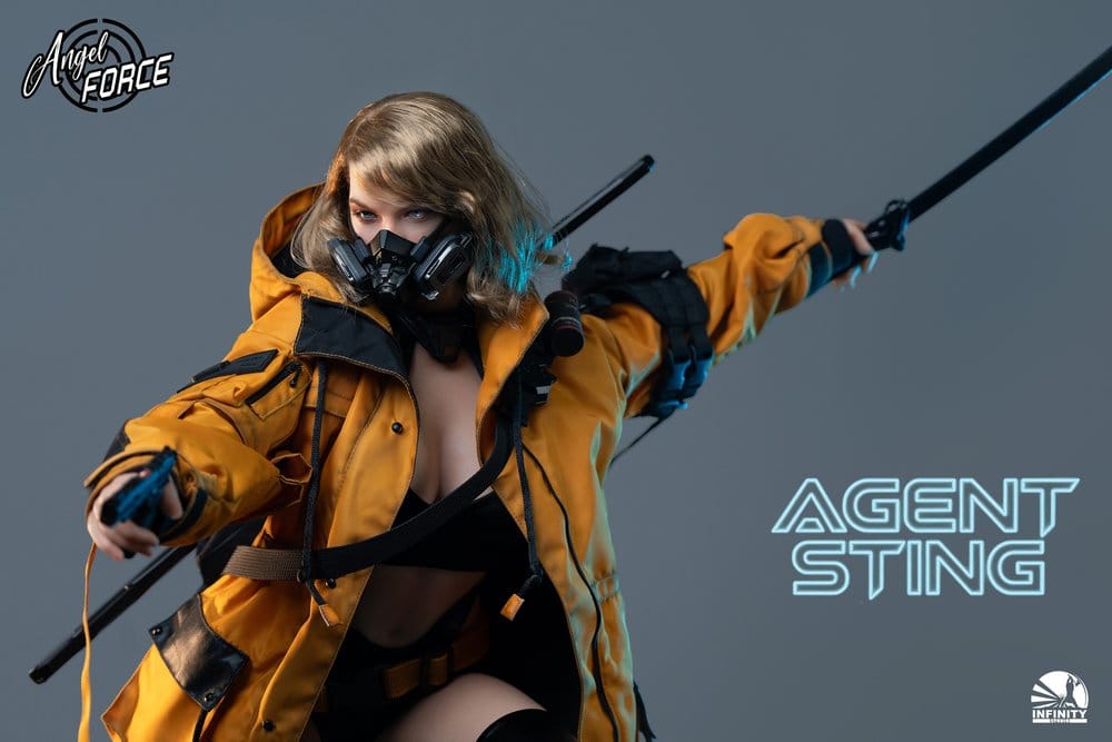 Angel Force Silikon Actionfigur 1/3 Agent Sting 70 cm