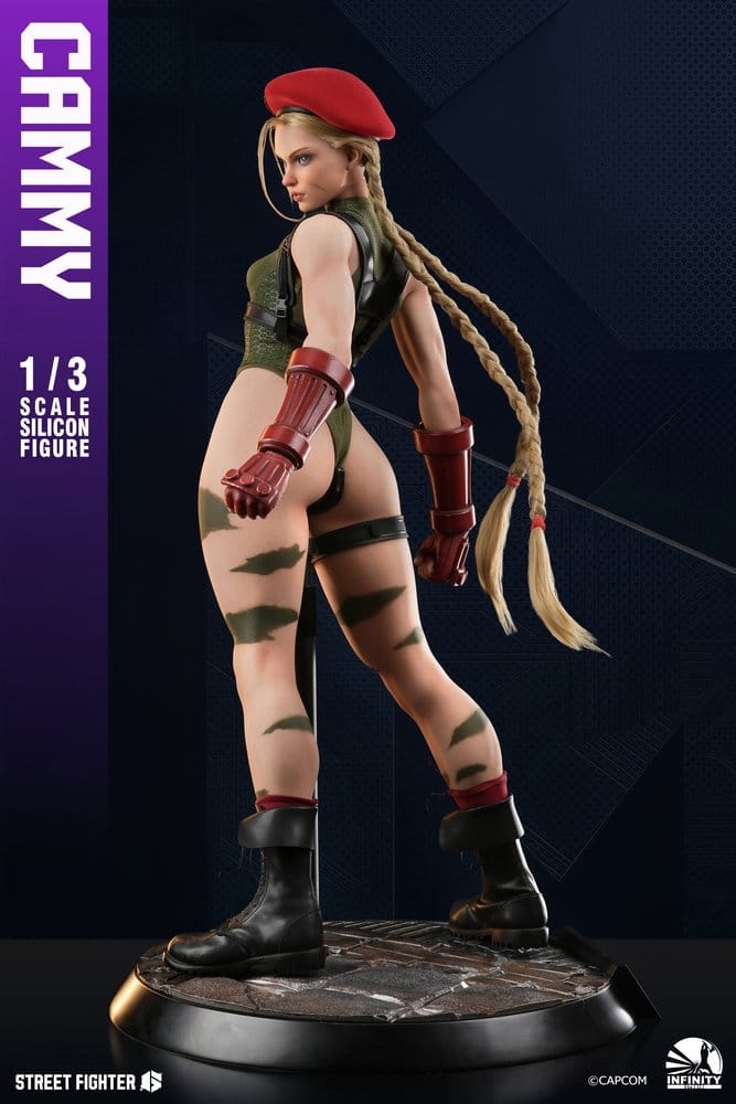 Street Fighter 6 Silikon Actionfigur 1/3 Cammy 65 cm