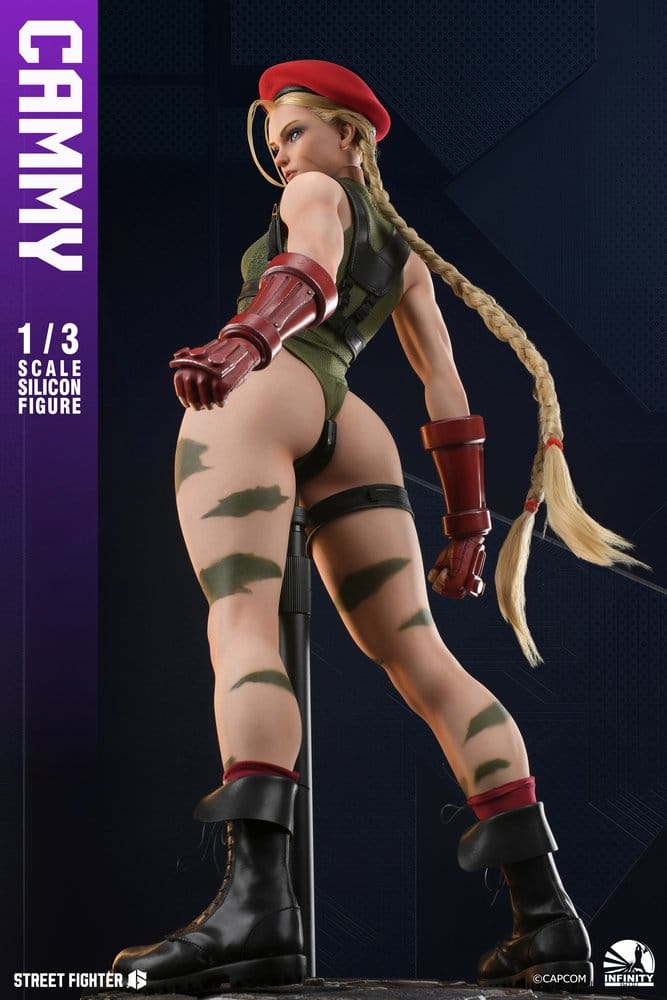 Street Fighter 6 Silikon Actionfigur 1/3 Cammy 65 cm