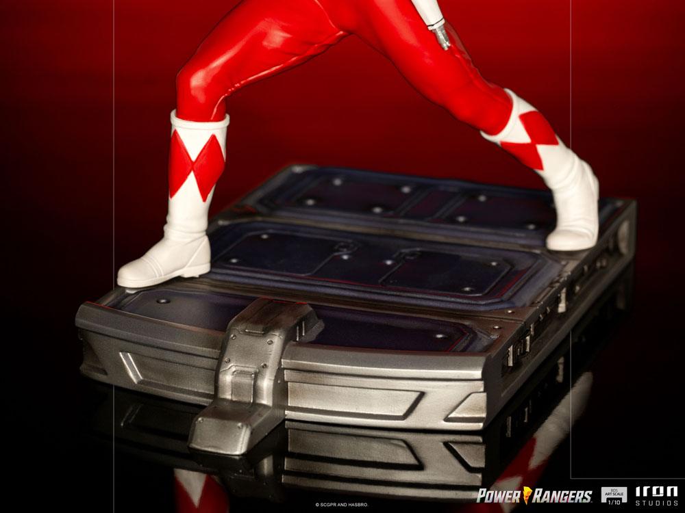 Power Rangers BDS Art Scale Statue 1/10 Red Ranger 17 cm