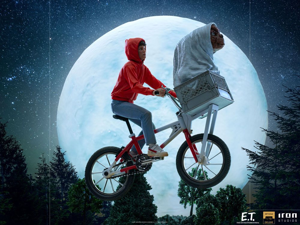 E.T. Der Außerirdische Deluxe Art Scale Statue 1/10 E.T. & Elliot 27 cm