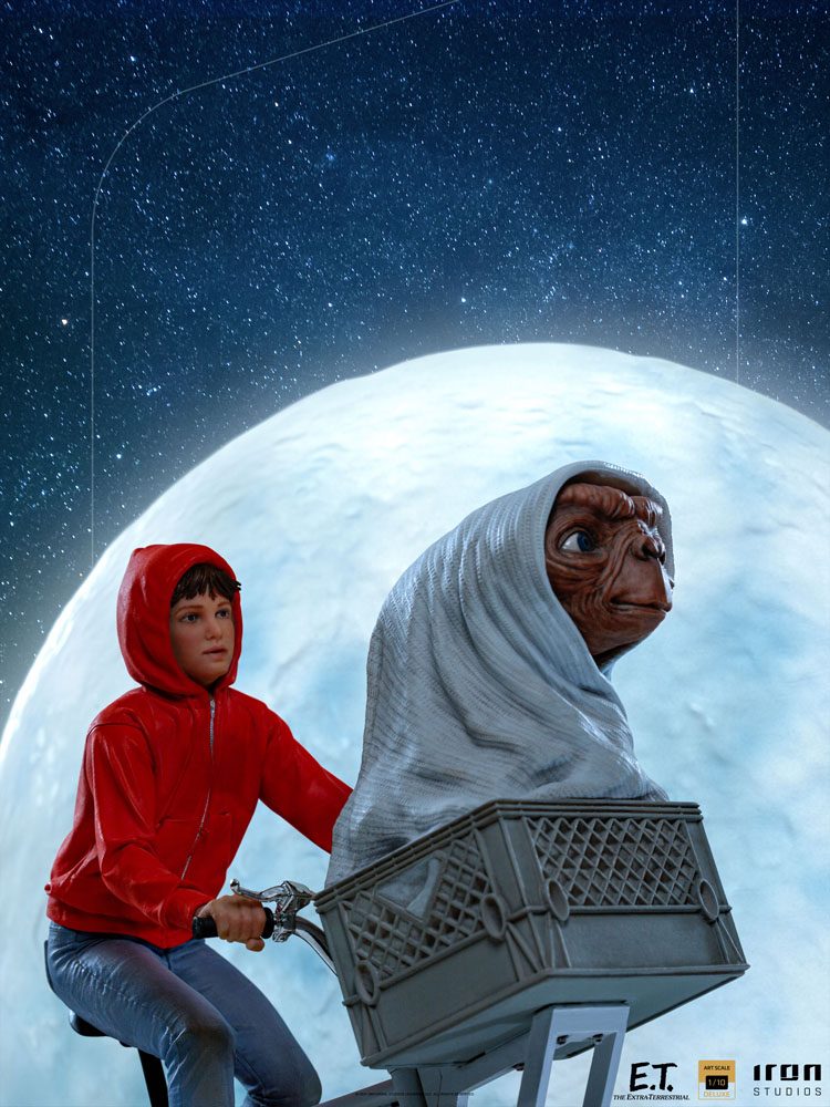 E.T. Der Außerirdische Deluxe Art Scale Statue 1/10 E.T. & Elliot 27 cm