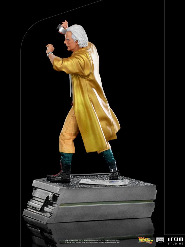 Zurück in die Zukunft II Art Scale Statue 1/10 Doc Brown 25 cm