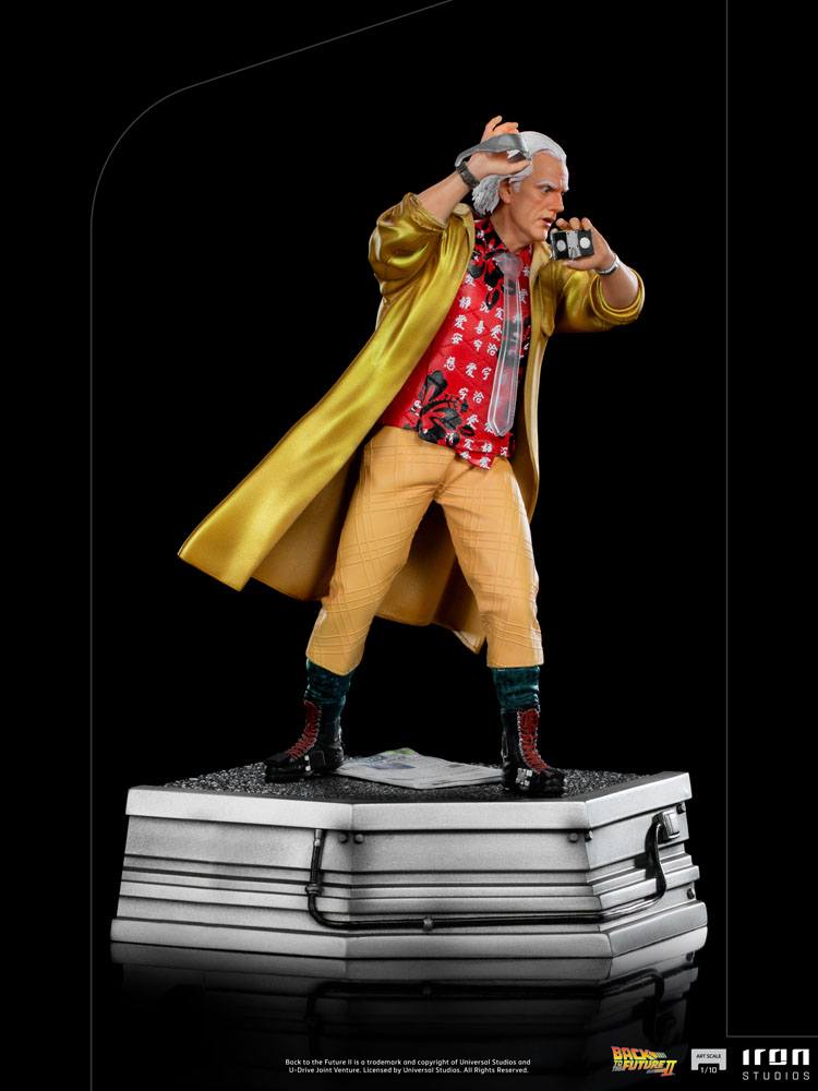 Zurück in die Zukunft II Art Scale Statue 1/10 Doc Brown 25 cm