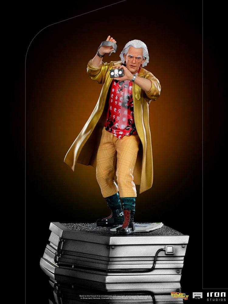 Zurück in die Zukunft II Art Scale Statue 1/10 Doc Brown 25 cm