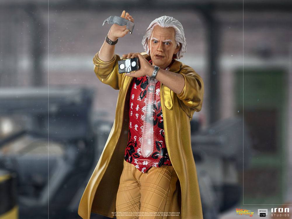 Zurück in die Zukunft II Art Scale Statue 1/10 Doc Brown 25 cm