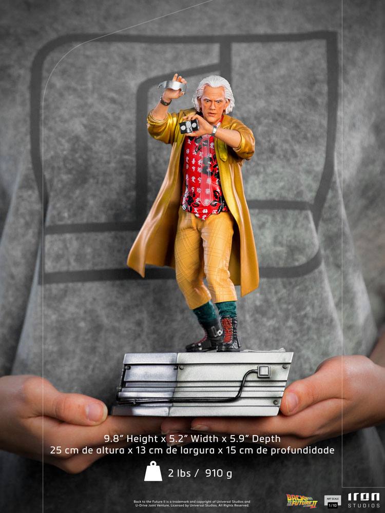 Zurück in die Zukunft II Art Scale Statue 1/10 Doc Brown 25 cm