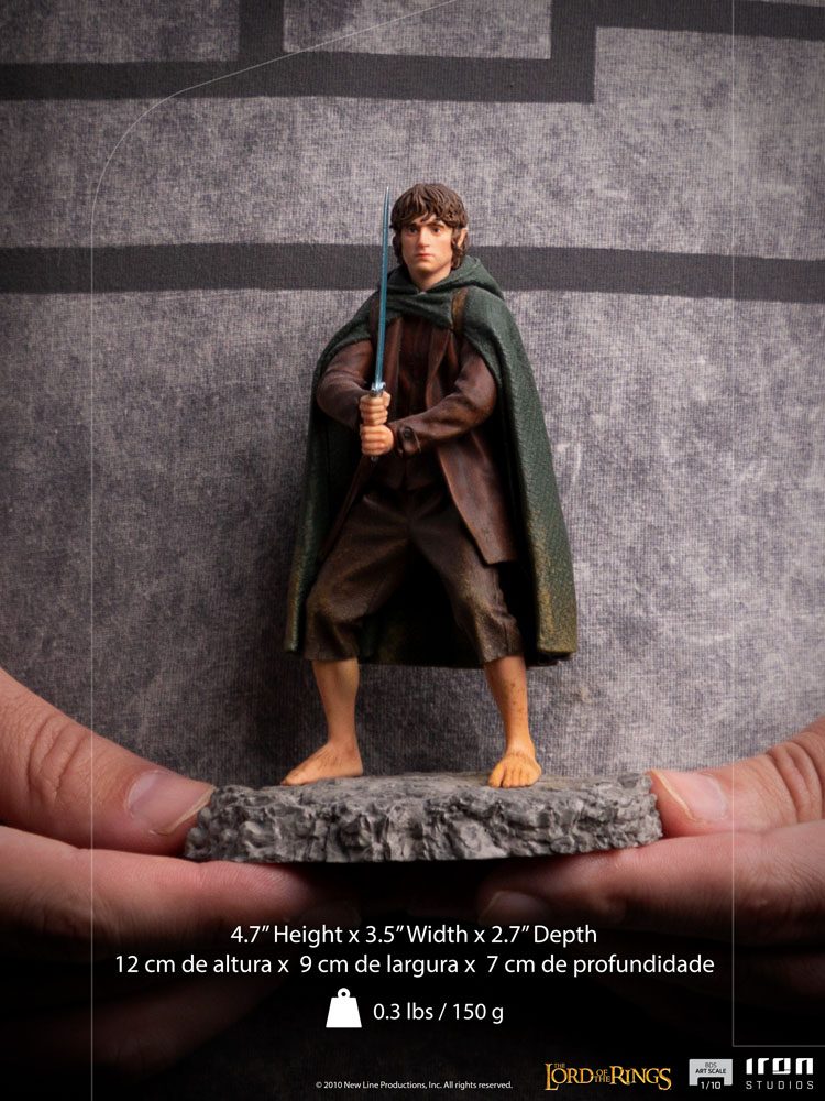 Herr der Ringe BDS Art Scale Statue 1/10 Frodo 12 cm