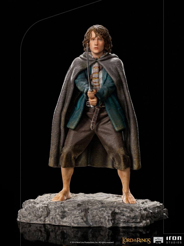 Herr der Ringe BDS Art Scale Statue 1/10 Pippin 12 cm