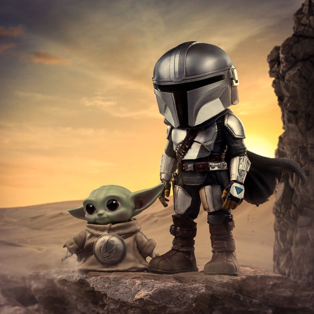 The Mandalorian & Grogu MiniCo Figur The Mandalorian and Grogu