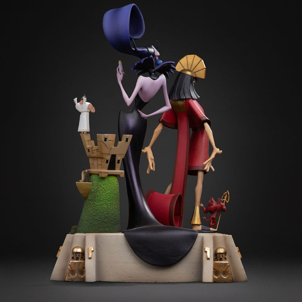 Ein Königreich für ein Lama Deluxe Art Scale Statue 1/10 Kuzko & Yzma 28 cm