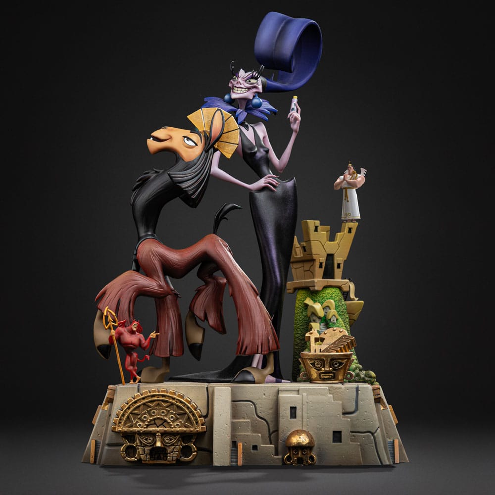 Ein Königreich für ein Lama Deluxe Art Scale Statue 1/10 Kuzko & Yzma 28 cm
