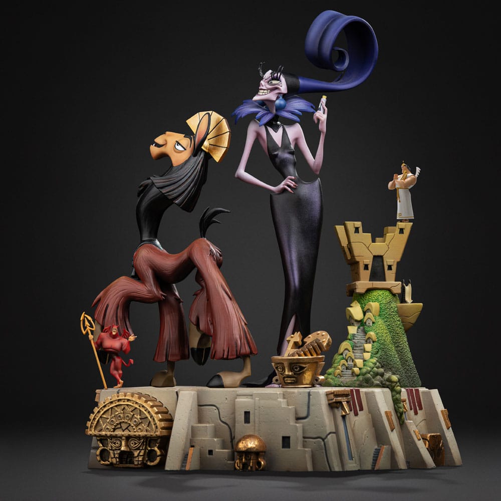 Ein Königreich für ein Lama Deluxe Art Scale Statue 1/10 Kuzko & Yzma 28 cm