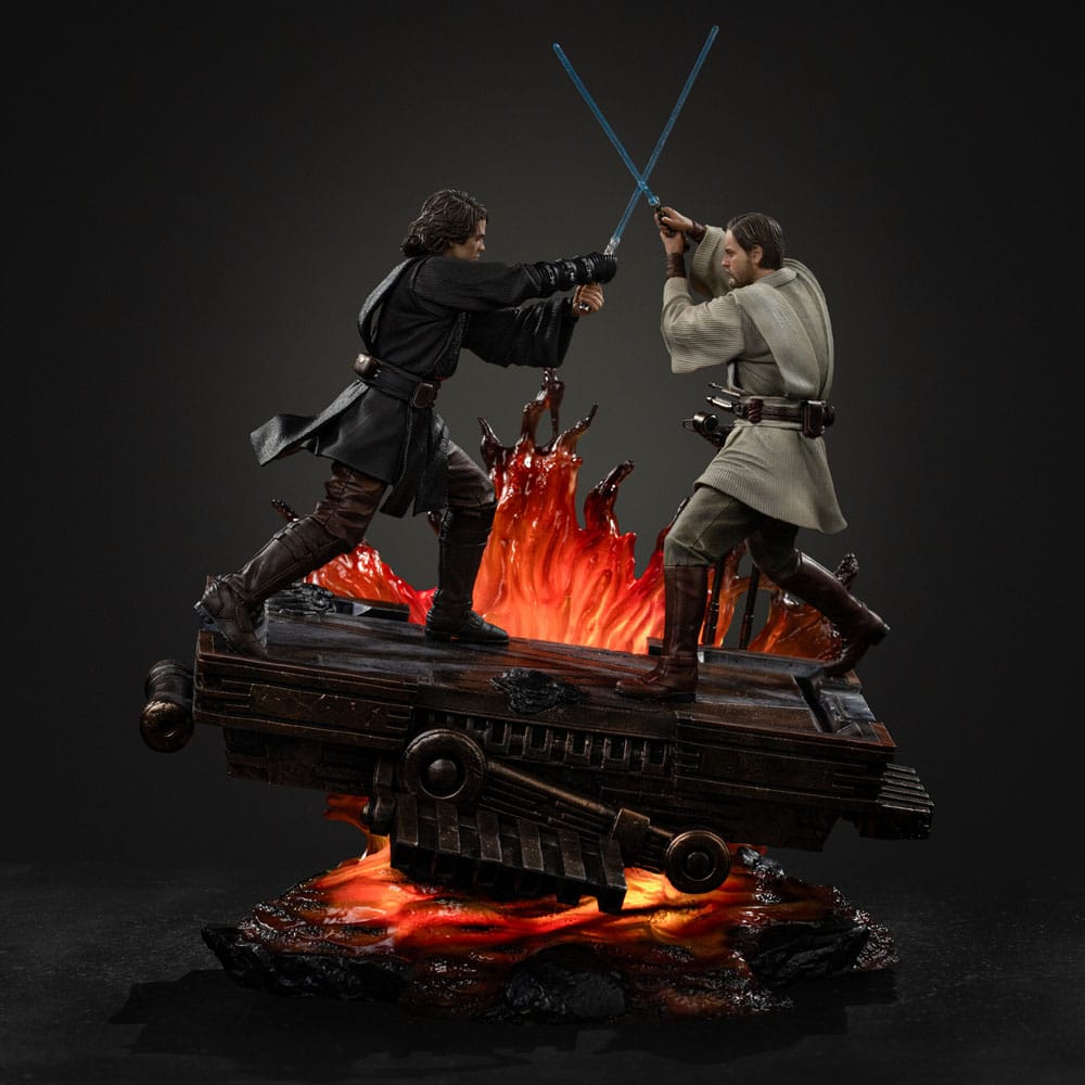 Star Wars Art Scale Statue 1/10 Anakin vs. Obi Wan 34 cm