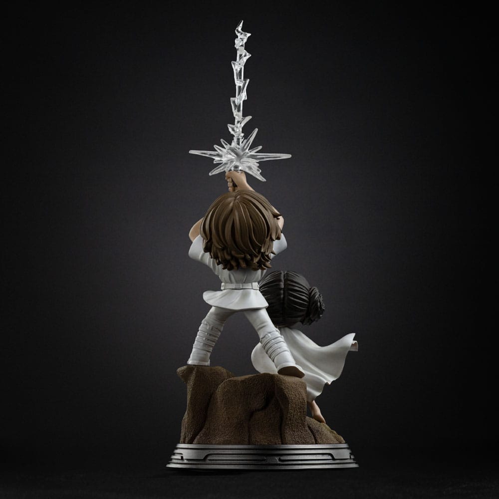 Star Wars Mini Co. PVC Figur Luke & Leia 30 cm