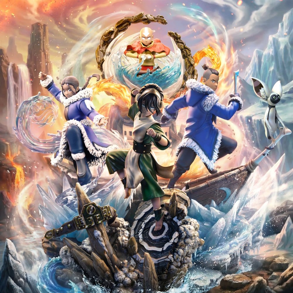 Avatar - Der Herr der Elemente Art Scale Statue 1/10 Toph 20 cm