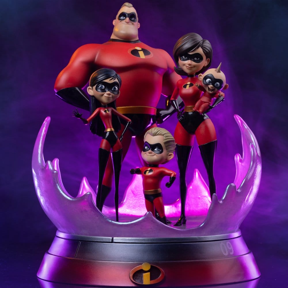 Die Unglaublichen Art Scale Diorama 1/10 The Incredibles 25 cm