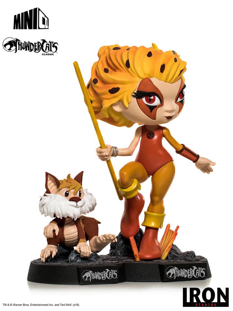Thundercats Mini Co. PVC Figur Cheetara & Snarf 13 cm
