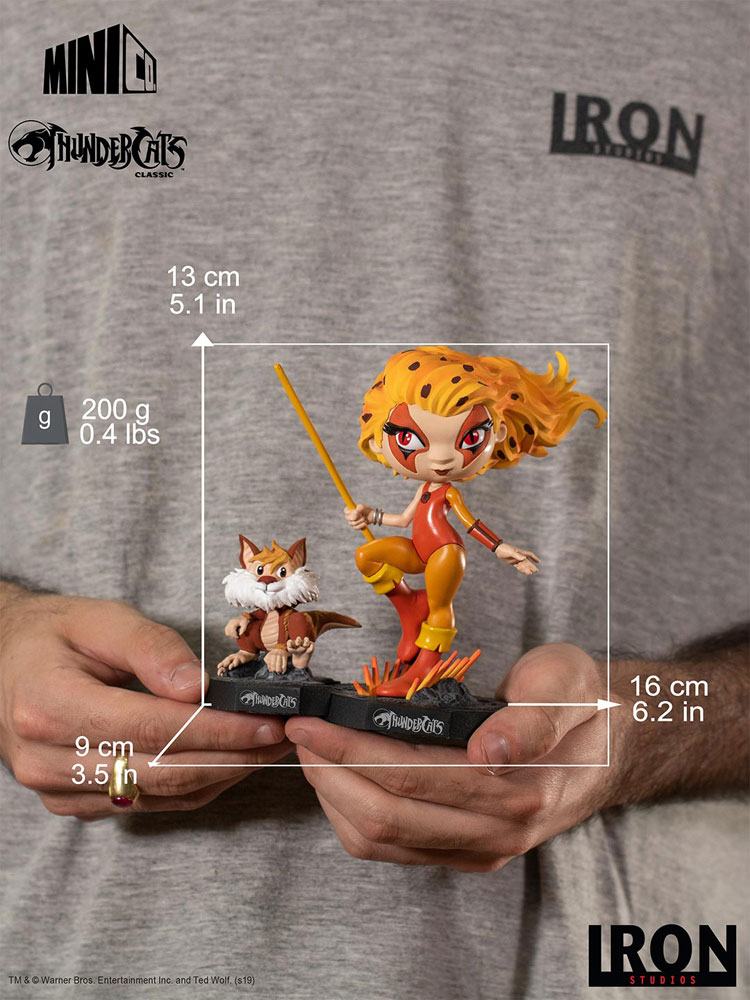Thundercats Mini Co. PVC Figur Cheetara & Snarf 13 cm