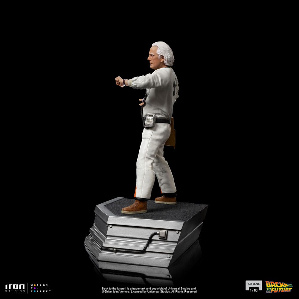 Zurück in die Zukunft Art Scale Statue 1/10 Doc Brown 22 cm