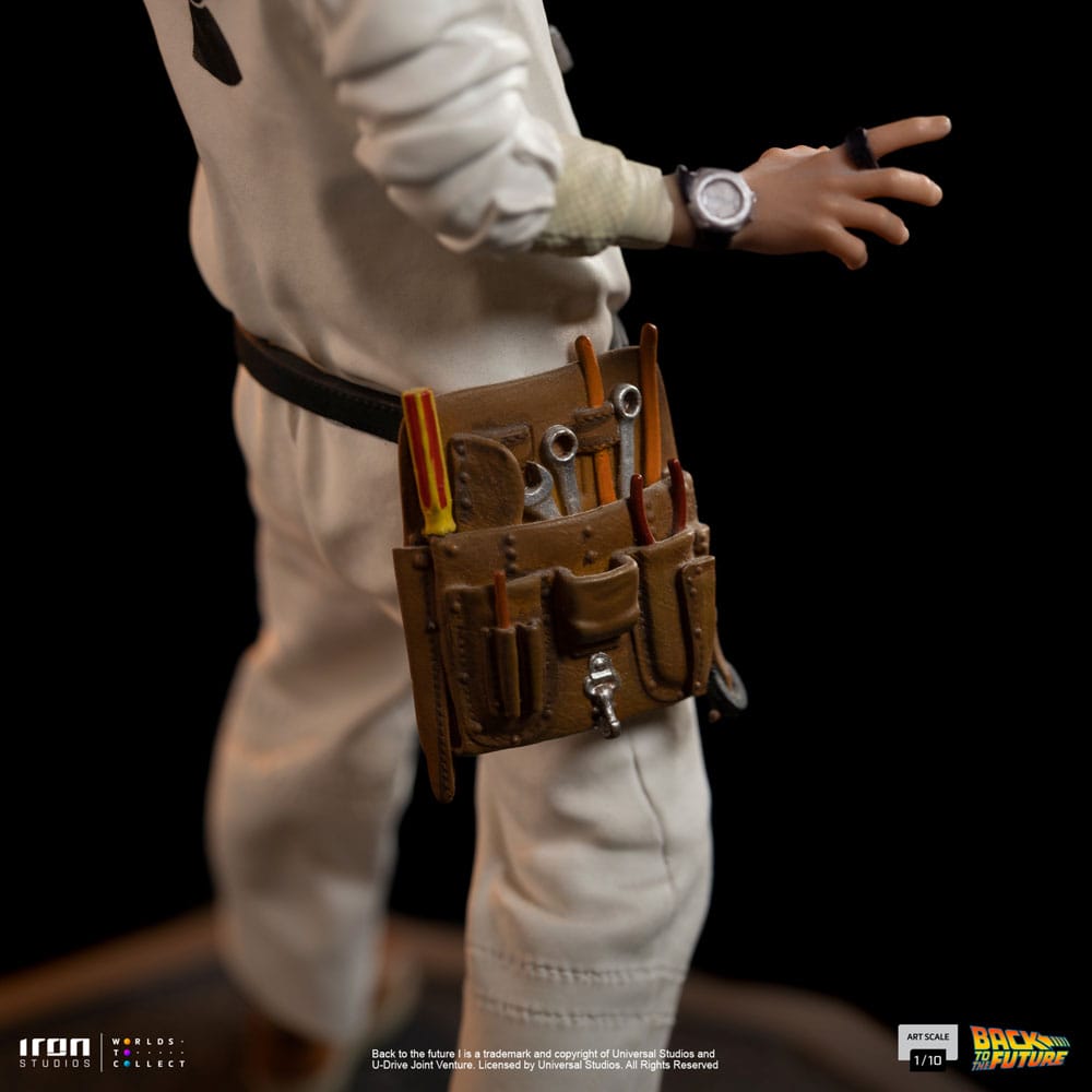 Zurück in die Zukunft Art Scale Statue 1/10 Doc Brown 22 cm
