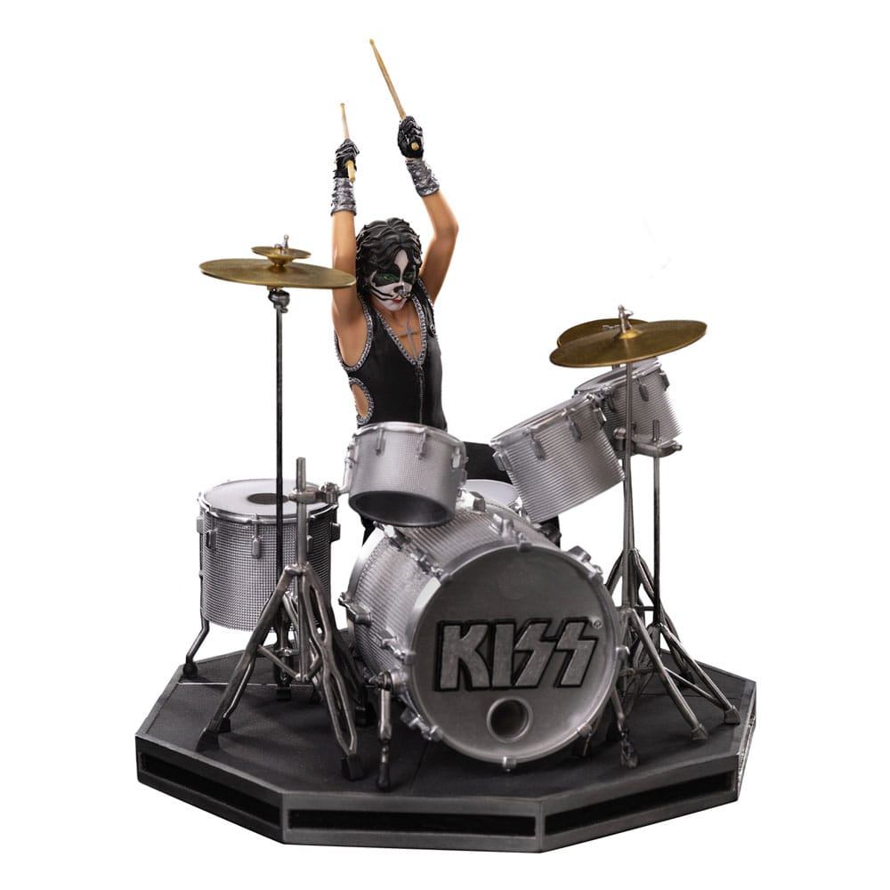 Kiss Art Scale 1/10 Peter Criss Limited Edtition 22 cm