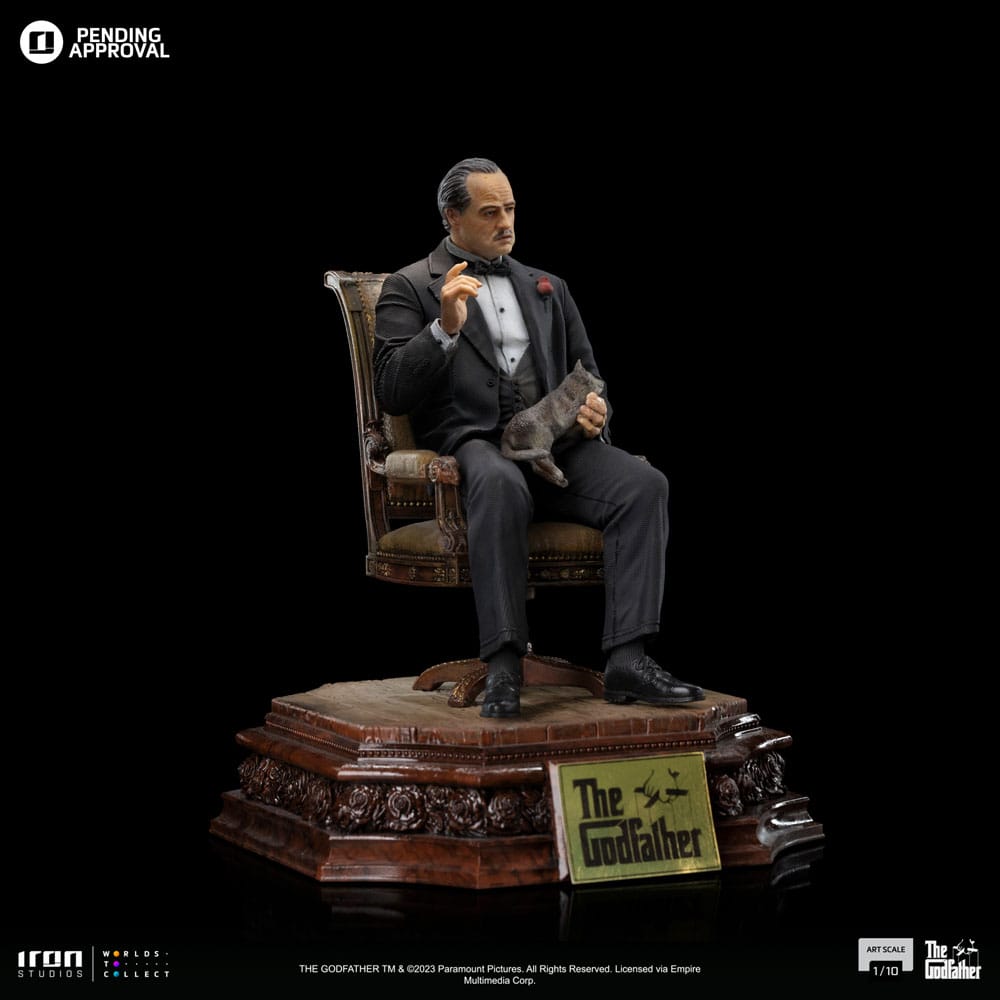 Der Pate Art Scale Statue 1/10 Don Vito Corelione 19 cm