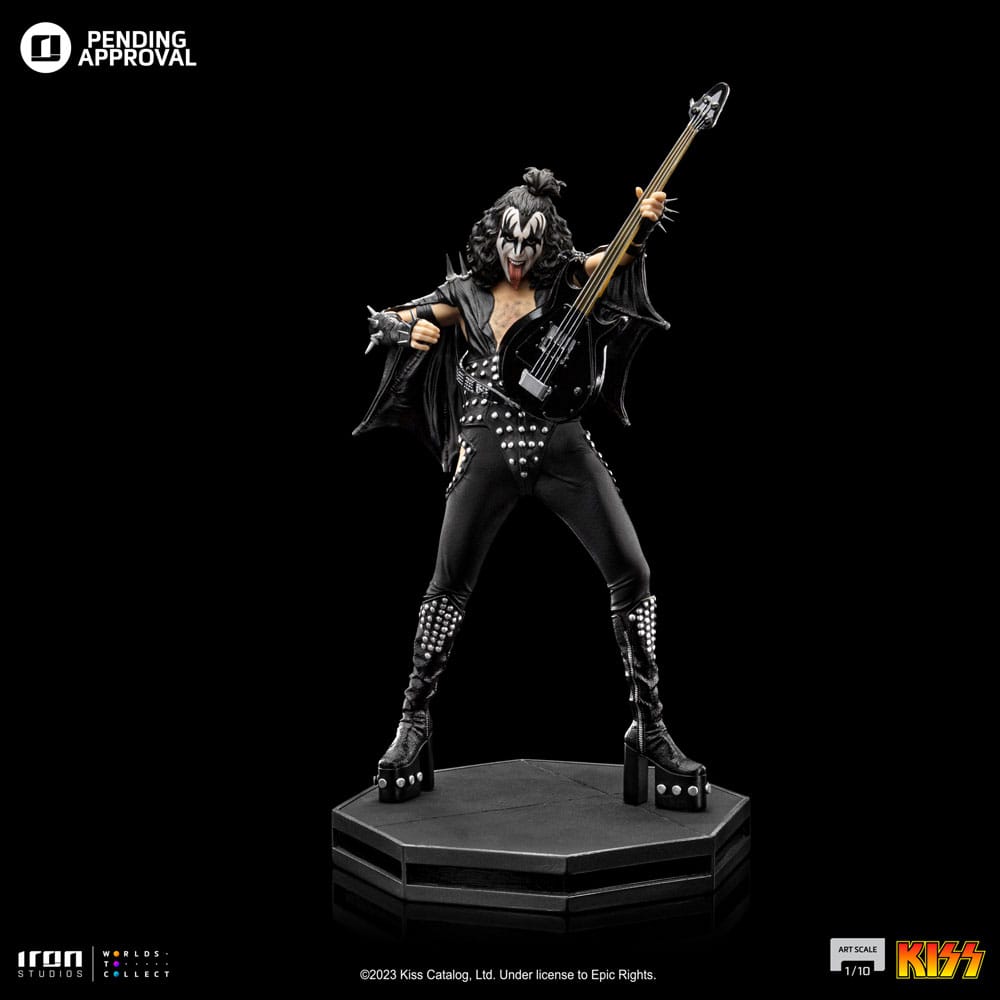 Kiss Art Scale 1/10 Gene Simons Limited Edtition 26 cm