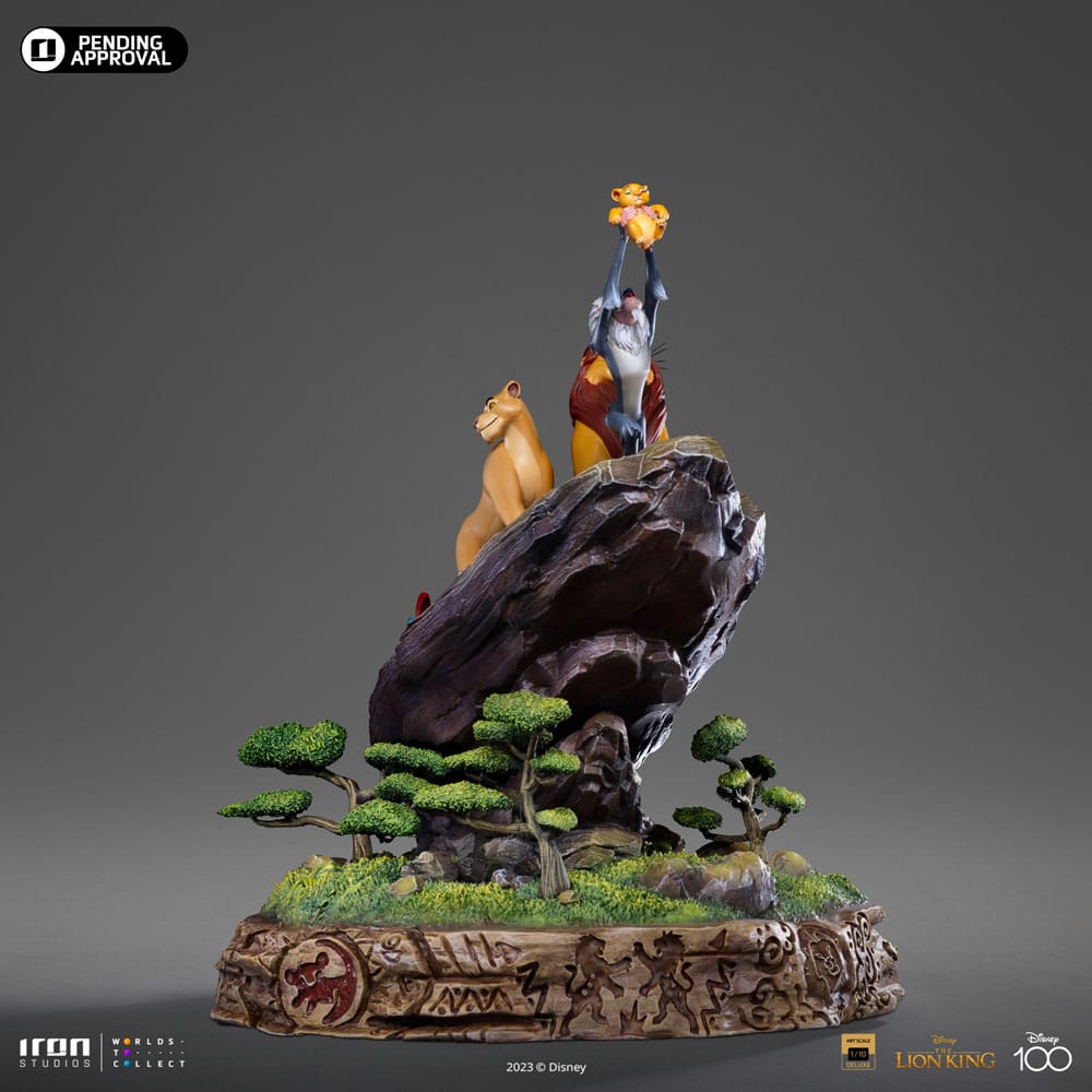 Disney Deluxe Art Scale Statue 1/10 Der König der Löwen 34 cm