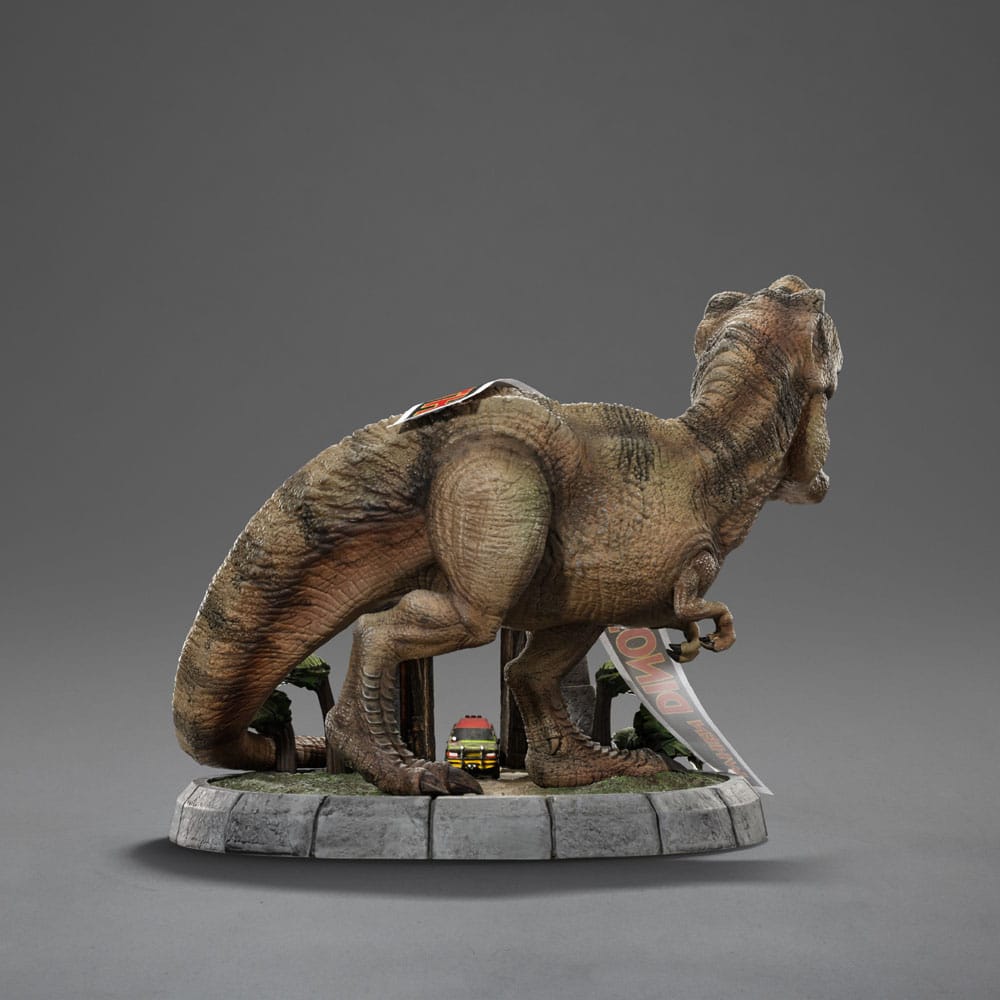 Jurassic Park Mini Co. PVC Figur T-Rex Illusion Deluxe 15 cm