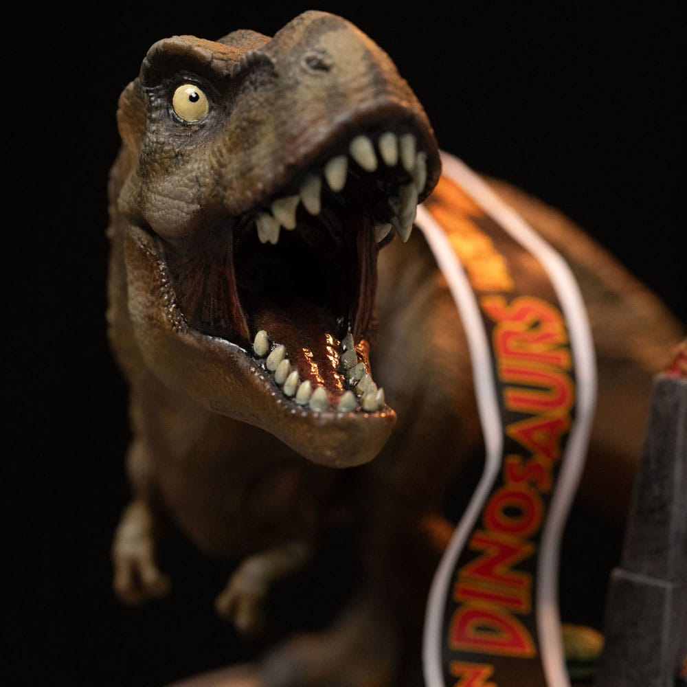 Jurassic Park Mini Co. PVC Figur T-Rex Illusion Deluxe 15 cm