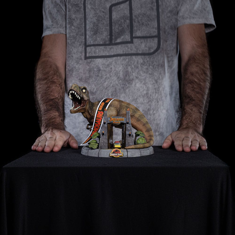 Jurassic Park Mini Co. PVC Figur T-Rex Illusion Deluxe 15 cm