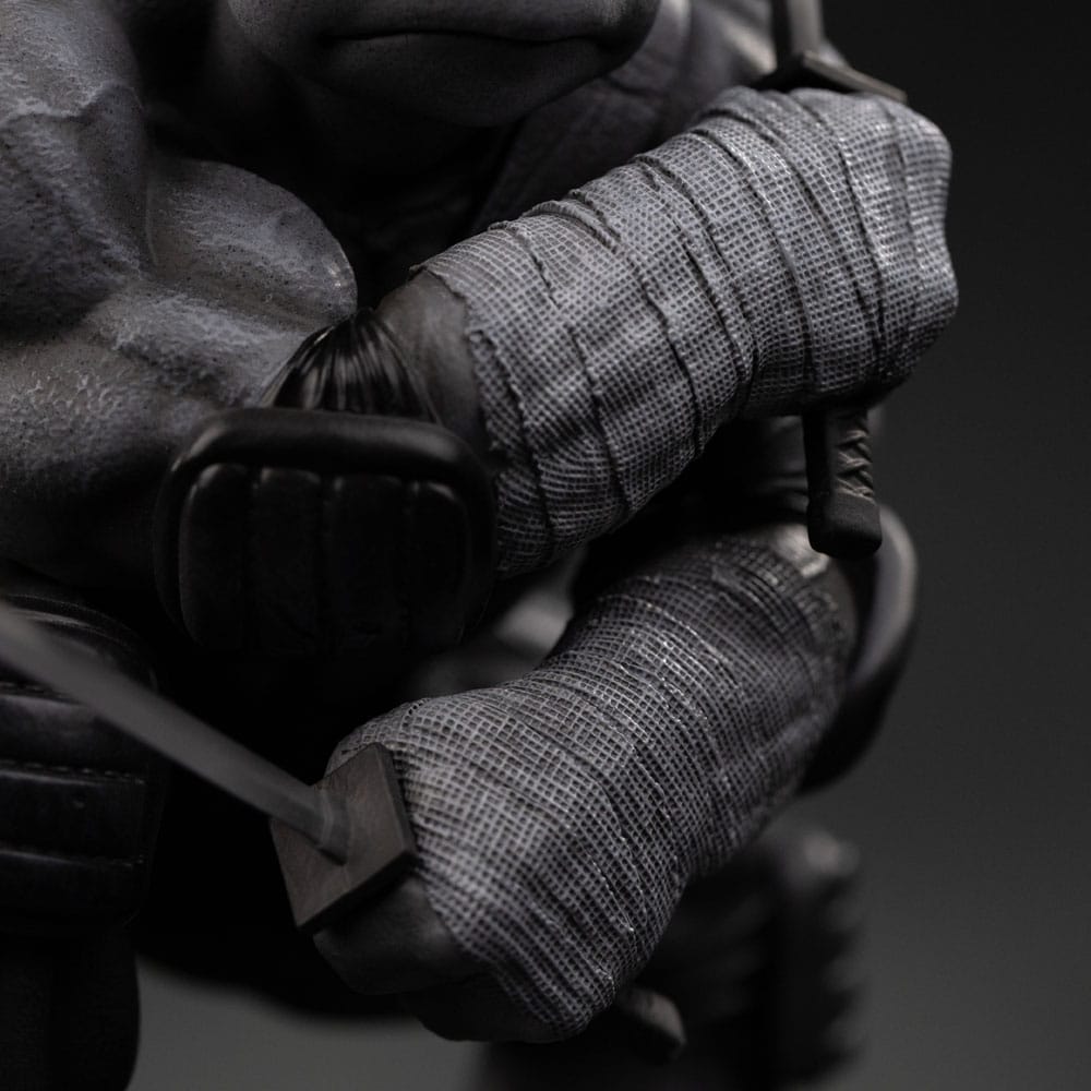 Teenage Mutant Ninja Turtles Art Scale Statue 1/10 Leonardo Black and White Variant 26 cm heo exclusive