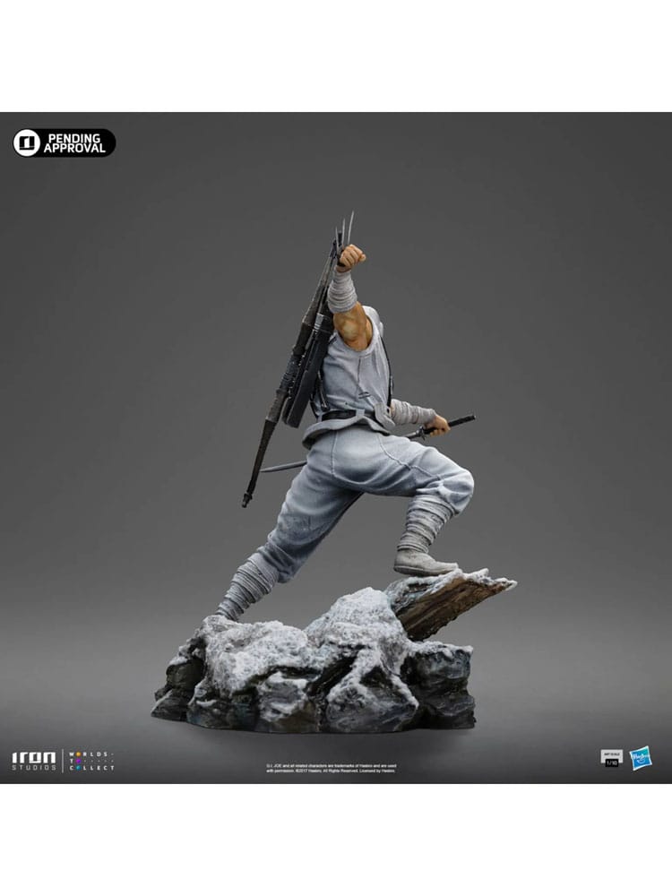 GI Joe Art Scale Statue 1/10 Storm Shadow 23 cm