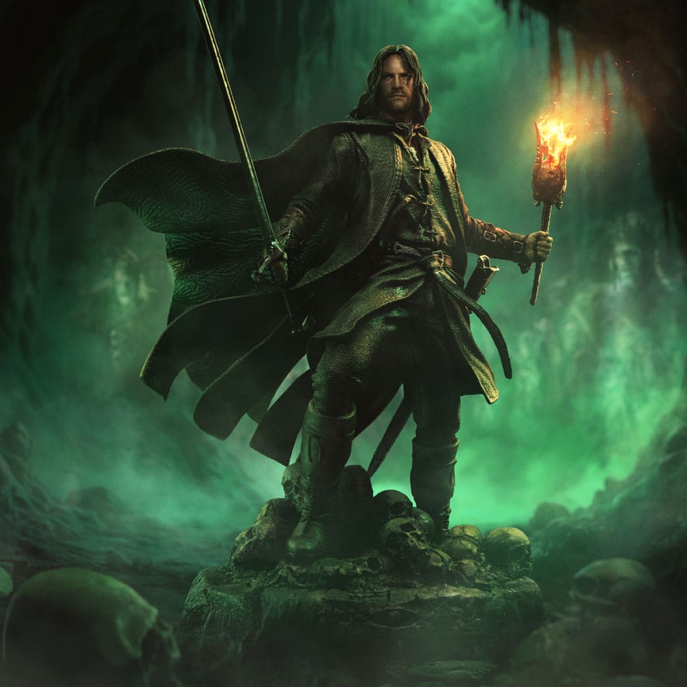 Der Herr der Ringe Art Scale Statue 1/10 Aragorn Unleashed 31 cm