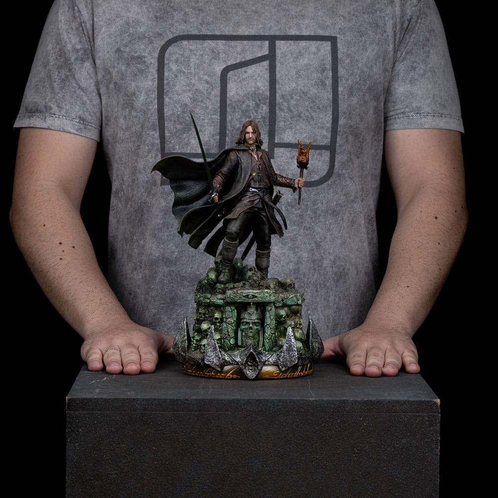 Der Herr der Ringe Art Scale Statue 1/10 Aragorn Unleashed 31 cm
