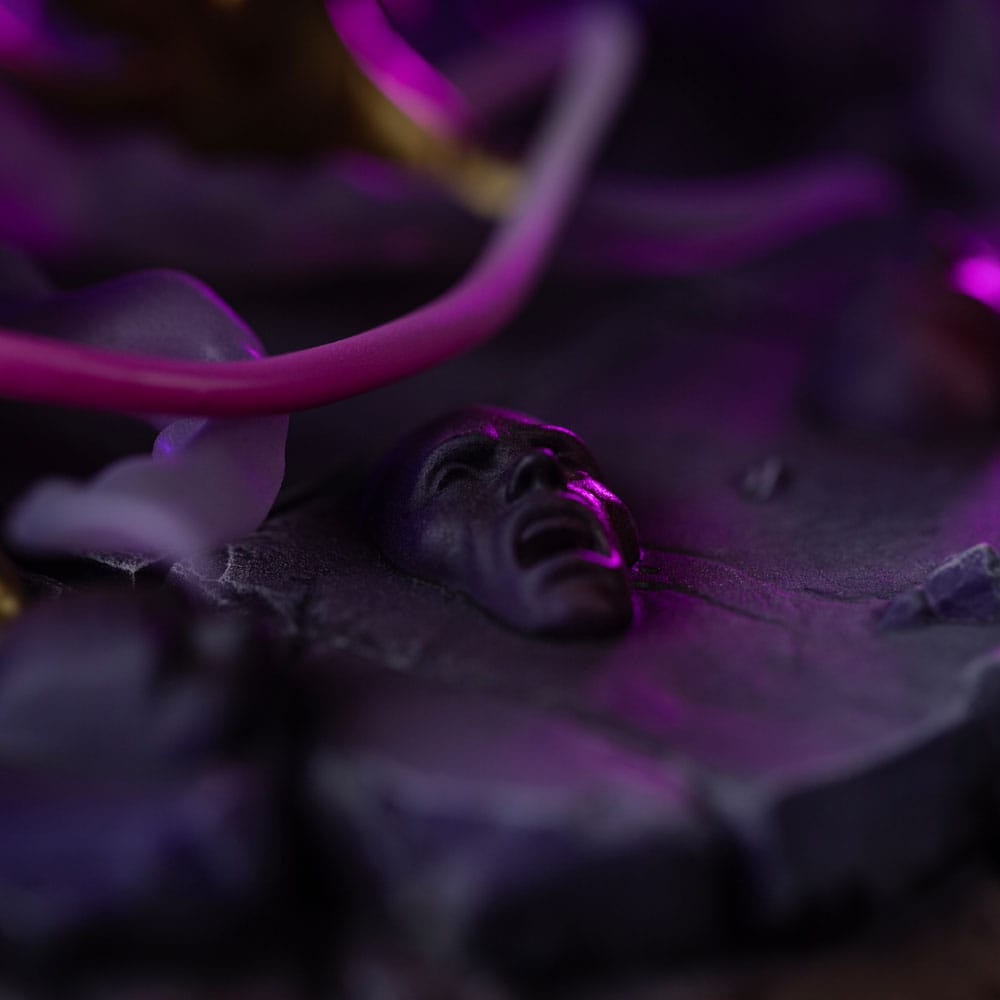 Saint Seiya Art Scale Statue 1/10 Cancer Deathmask 23 cm