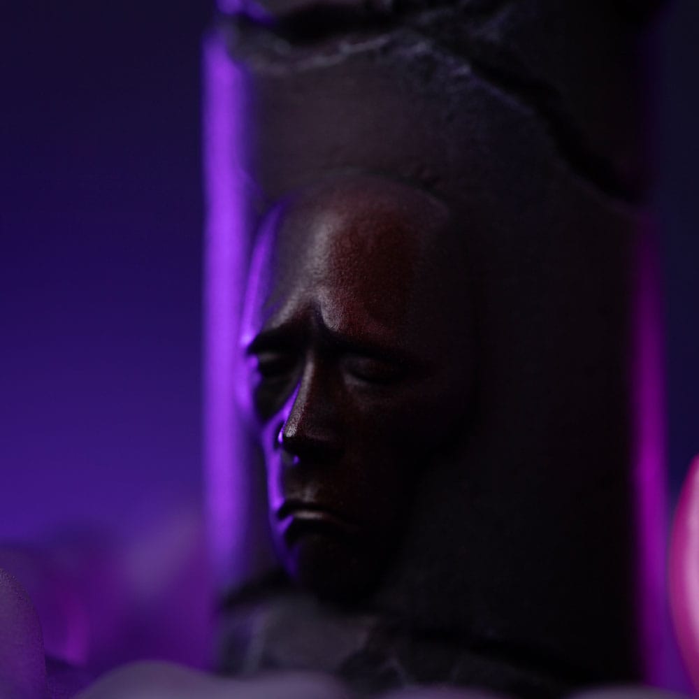 Saint Seiya Art Scale Statue 1/10 Cancer Deathmask 23 cm