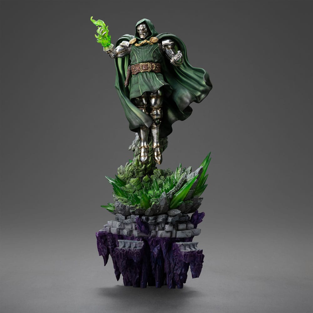 The Infinity Gauntlet Marvel Legends Diorama Art Scale Statue 1/10 Doctor Doom Deluxe Edition 42 cm