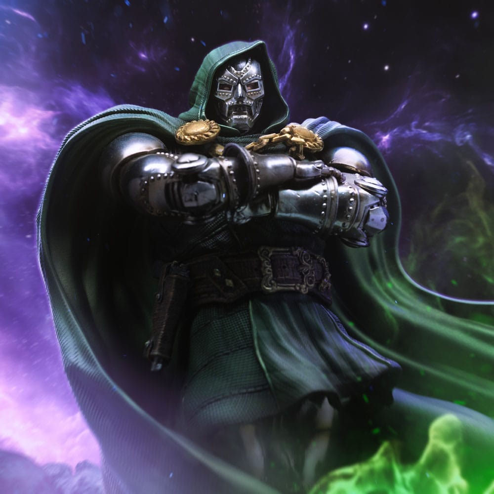 The Infinity Gauntlet Marvel Legends Diorama Art Scale Statue 1/10 Doctor Doom 30 cm