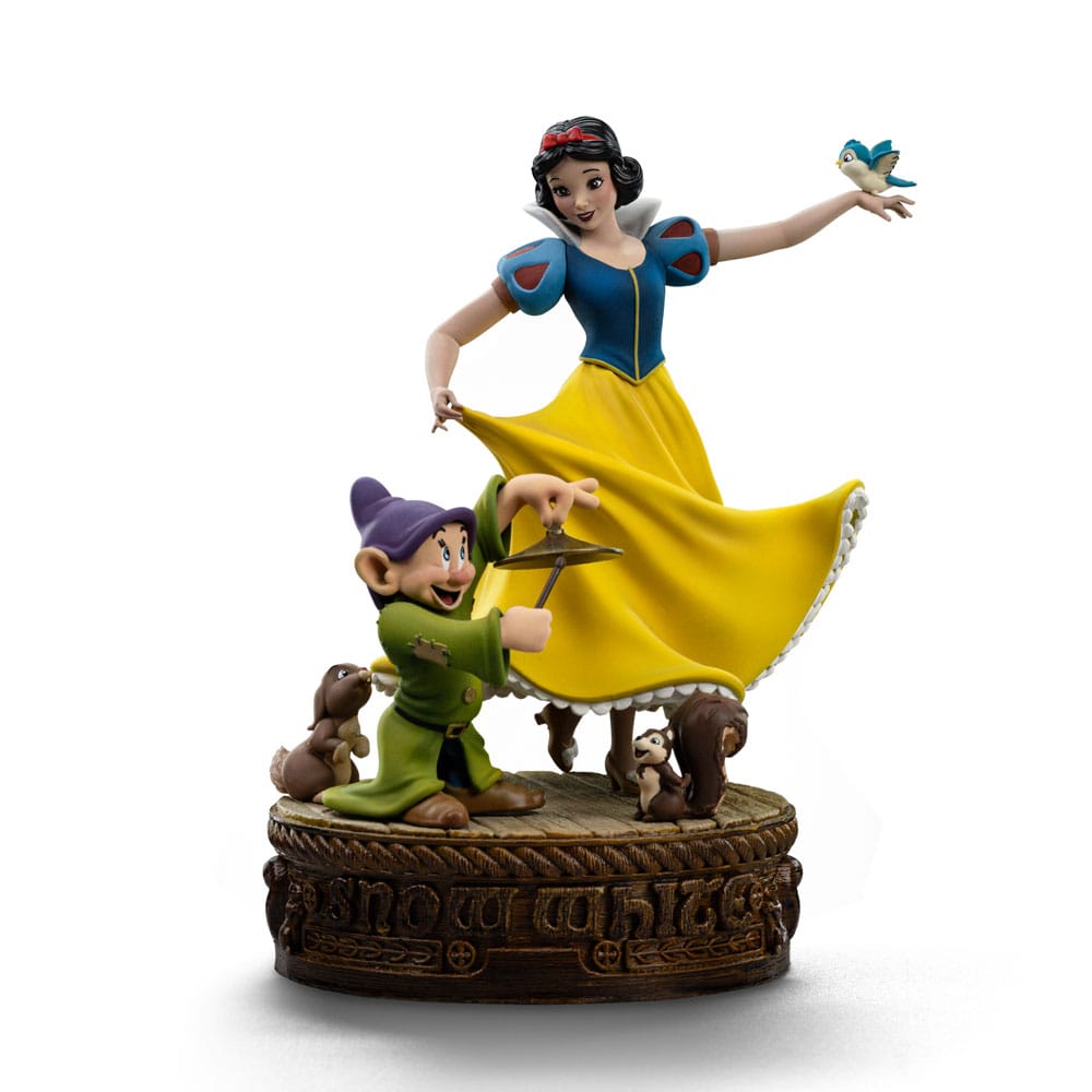 Schneewittchen und die sieben Zwerge Art Scale Statue 1/10 Snow White and Dopey 21 cm