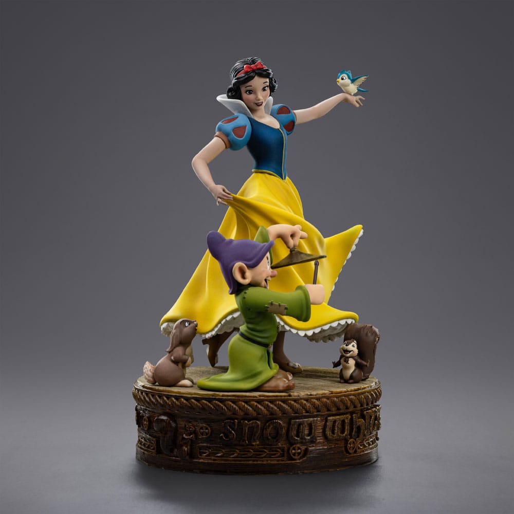 Schneewittchen und die sieben Zwerge Art Scale Statue 1/10 Snow White and Dopey 21 cm