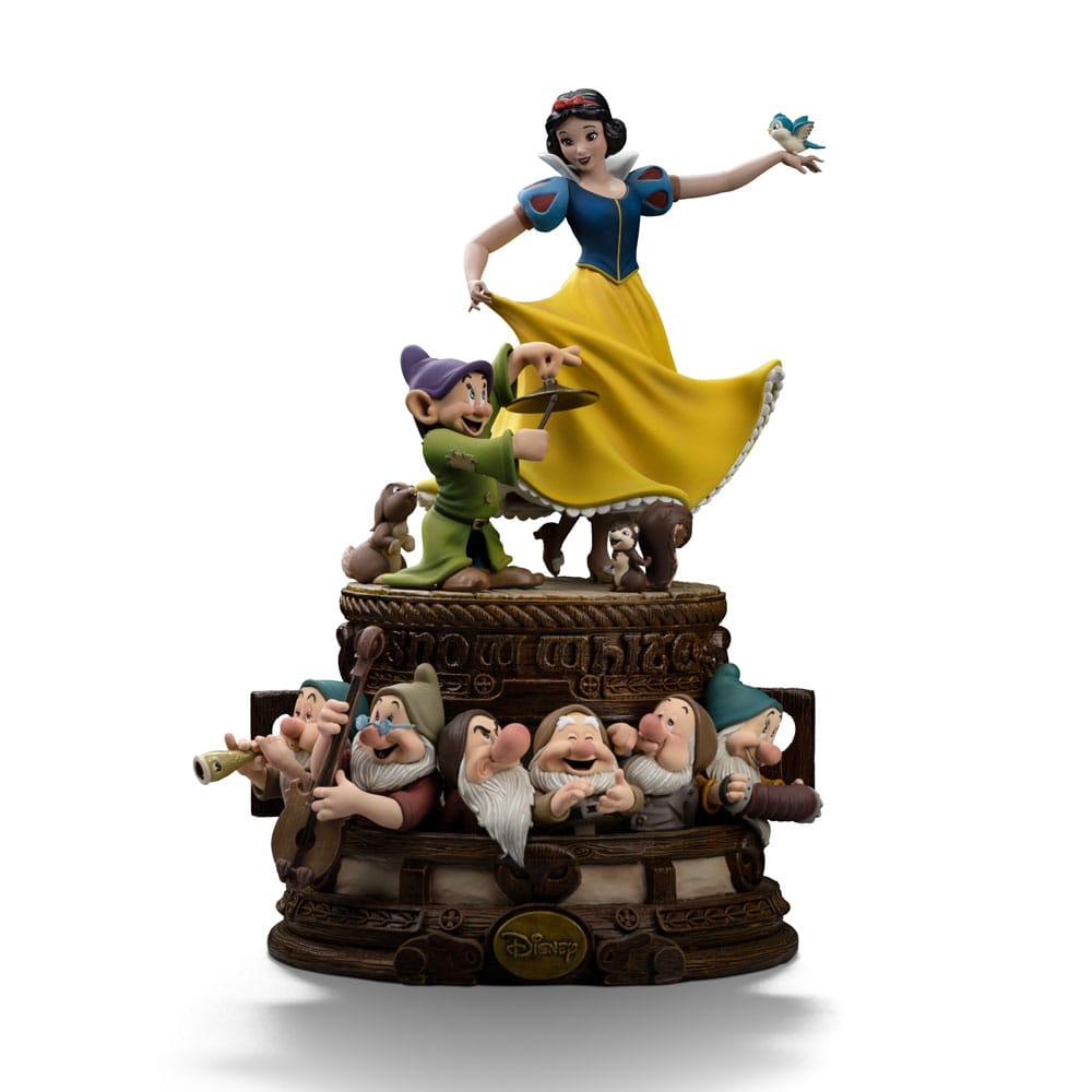 Schneewittchen und die sieben Zwerge Art Scale Statue 1/10 Snow White and Dopey Deluxe Edition 21 cm