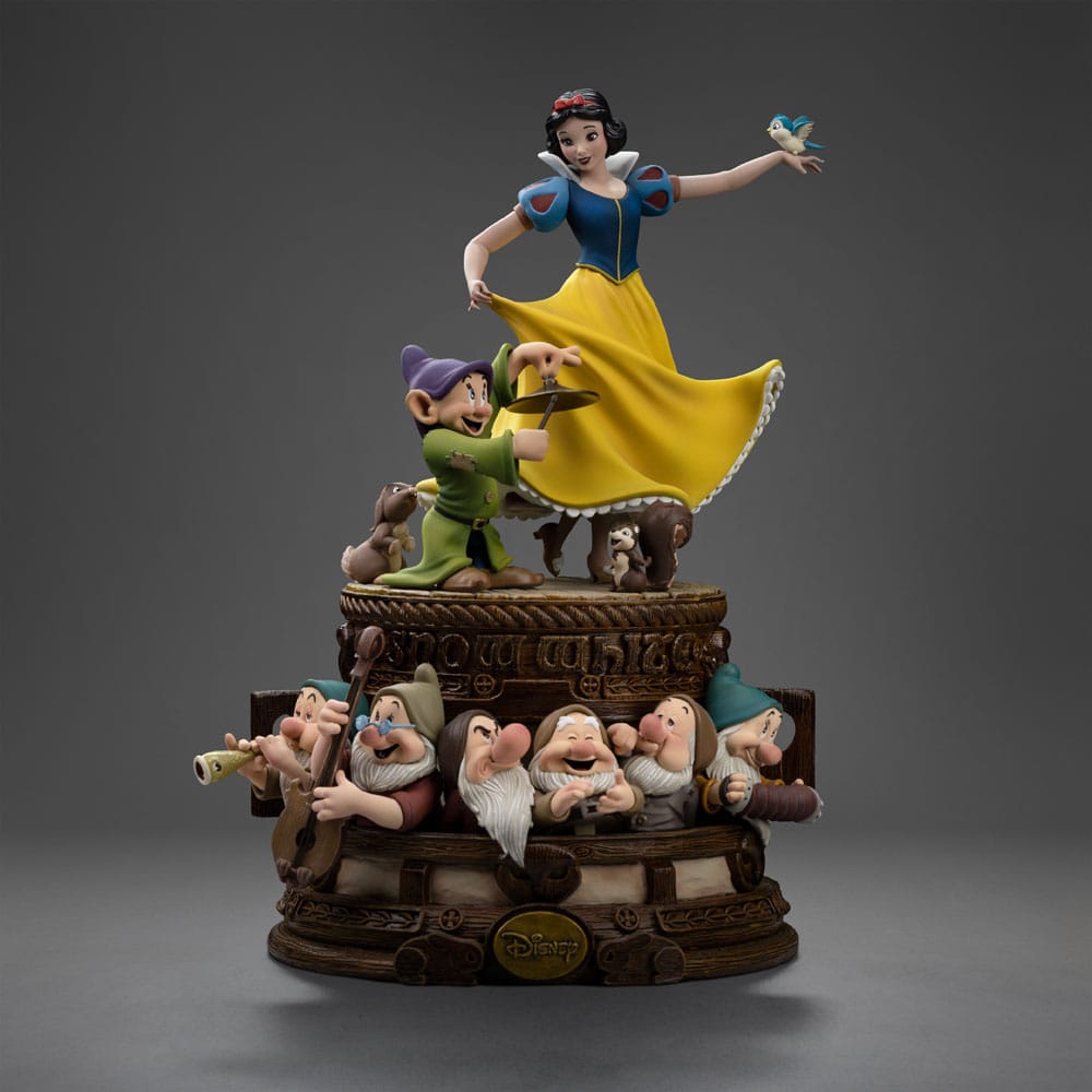 Schneewittchen und die sieben Zwerge Art Scale Statue 1/10 Snow White and Dopey Deluxe Edition 21 cm