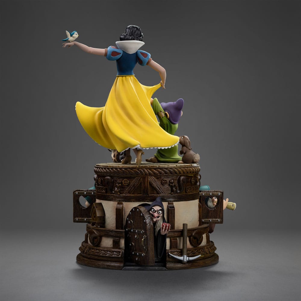 Schneewittchen und die sieben Zwerge Art Scale Statue 1/10 Snow White and Dopey Deluxe Edition 21 cm