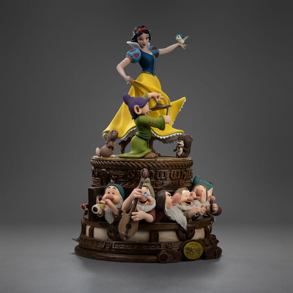 Schneewittchen und die sieben Zwerge Art Scale Statue 1/10 Snow White and Dopey Deluxe Edition 21 cm