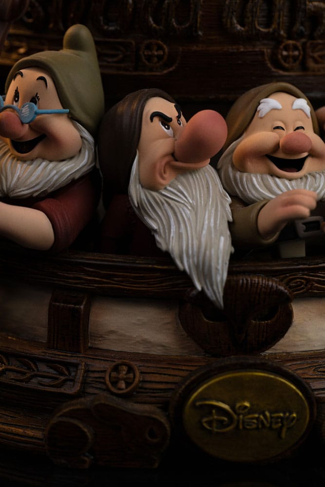 Schneewittchen und die sieben Zwerge Art Scale Statue 1/10 Snow White and Dopey Deluxe Edition 21 cm