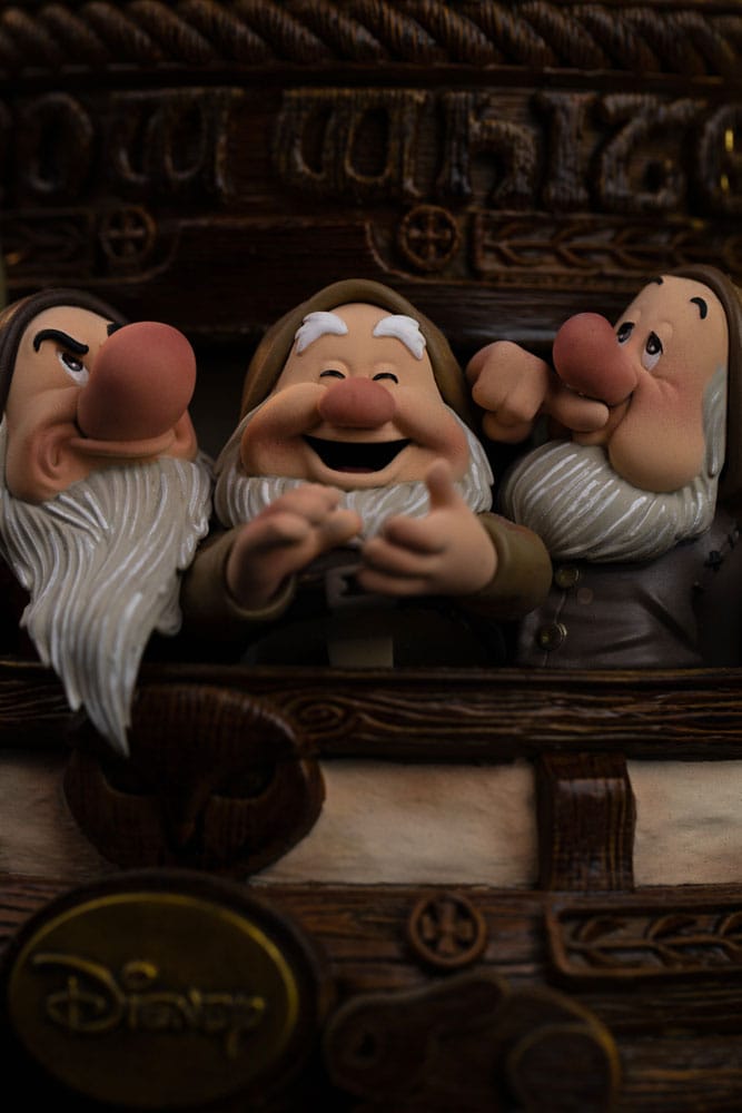 Schneewittchen und die sieben Zwerge Art Scale Statue 1/10 Snow White and Dopey Deluxe Edition 21 cm