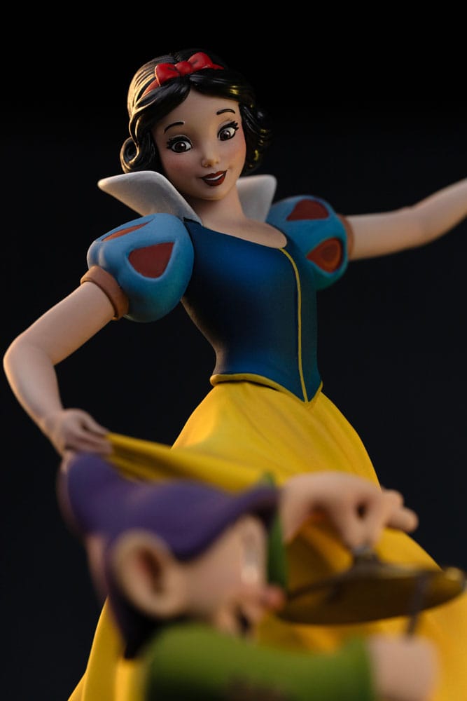 Schneewittchen und die sieben Zwerge Art Scale Statue 1/10 Snow White and Dopey Deluxe Edition 21 cm